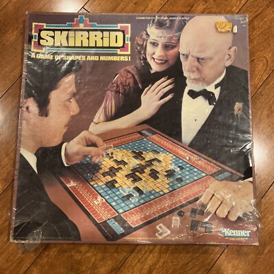 VINTAGE 1979 Skirrid Board Game by Kenner A Game Of Shapes And Numbers! Sealed