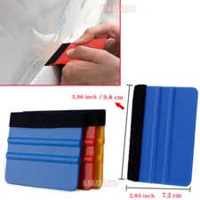 Wrapping Scraper - PVC Felt Edge Car Vinyl Window Tint Decal Application Tool AX