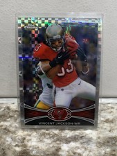 2012 Topps Chrome Vincent Jackson X-Fractor No. 199 Tampa Bay Buccaneers