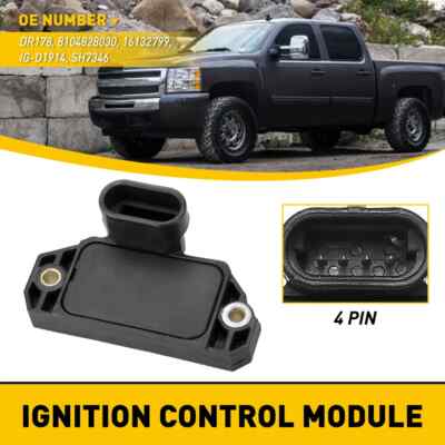 Ignition Control Module ICM fit Chevrolet GMC C/K 1500 2500 3500 Pickup LX340 US