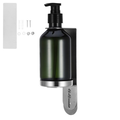  1 Set Wall Mounting Soap Bottle With Bracket Kit Empty Soap Bottle And Rack