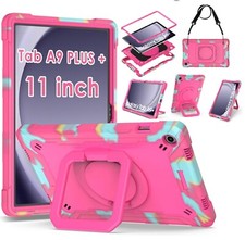 For Samsung Galaxy Tab A9 Plus/Galaxy Tab A9 5G Case 11" Shockproof Stand Cover