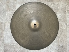 Vintage Zildjian Hollow Logo Cymbal 14 Inch No Cracks 1392 Grams Hi Hat Lower