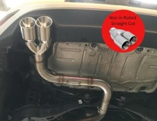 PIPE DYNAMICS VW Golf MK7 1.4tsi 140-150BHP Heck-Endschalldämpfer Entfernung