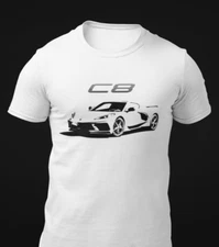 Mid Engine 2020 vette C8 Short-Sleeve Unisex T-Shirt