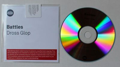 Battles Dross Glop UK ADV CDR 2012 Math Rock Electronic