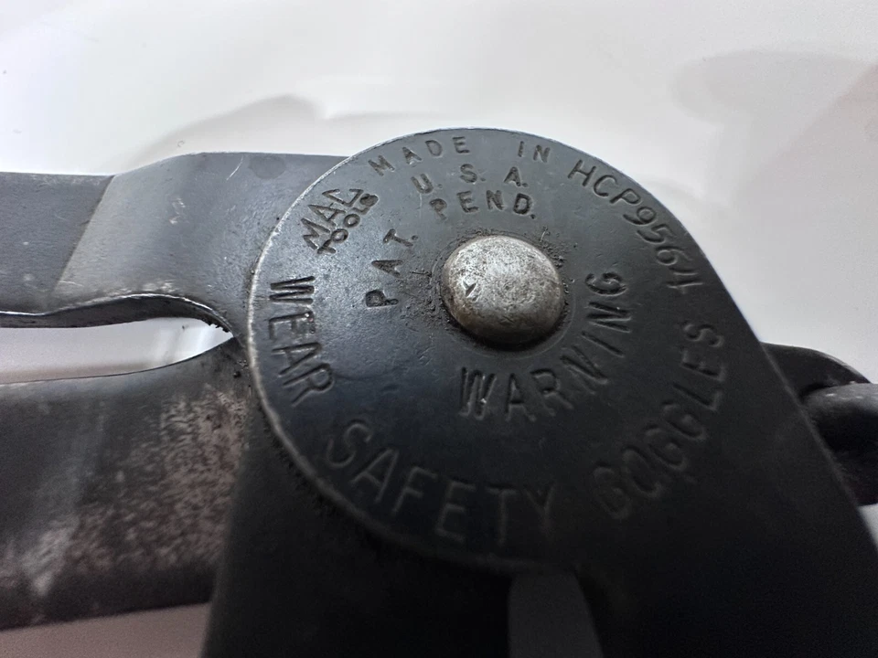 Juego de 2 alicates de abrazadera de manguera MAC Tools EE. UU., HCP9564 45° en ángulo, nariz curva HCP9562 Foto 3 de 4