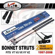 Pair Bonnet Gas Struts for Holden Commodore VT VU VX VY VZ Sedan Wagon UTE HSV