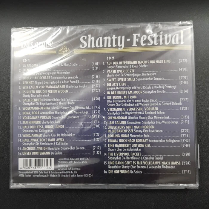 VARIOUS: Das Große Shanty-Festival OVP/SEALED > M/M(2CD) - Bild 2 von 2
