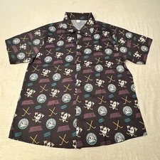 Anaheim Mighty Ducks Hockey Give away Shirt Size XL Logo NHL Vida Divina