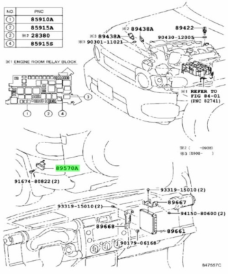 専用1 TOYOTA FJ Cruiser Fuel Pump Control Computer Assembly Genuine JDM