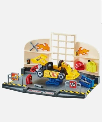 Playmobil 9827 Gokart Werkstatt Flitzer Rennwagen Rennen Race Action NEU OVP - Bild 1 von 2