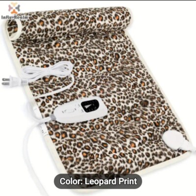 Electric Heating Pad for Back Pain, Cramps, Arthritis Relief Dry Heat Therapy 