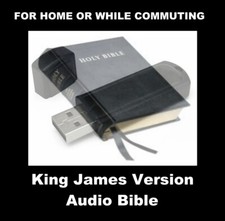 KING JAMES VERSION AUDIO BIBLE ON A USB FLASH...