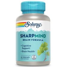 Solaray SharpMind, Cognitive Support Formula  60 VegCaps
