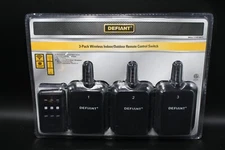 NEW Defiant 3-Pack Wireless Indoor/Outdoor Remote Control Switch