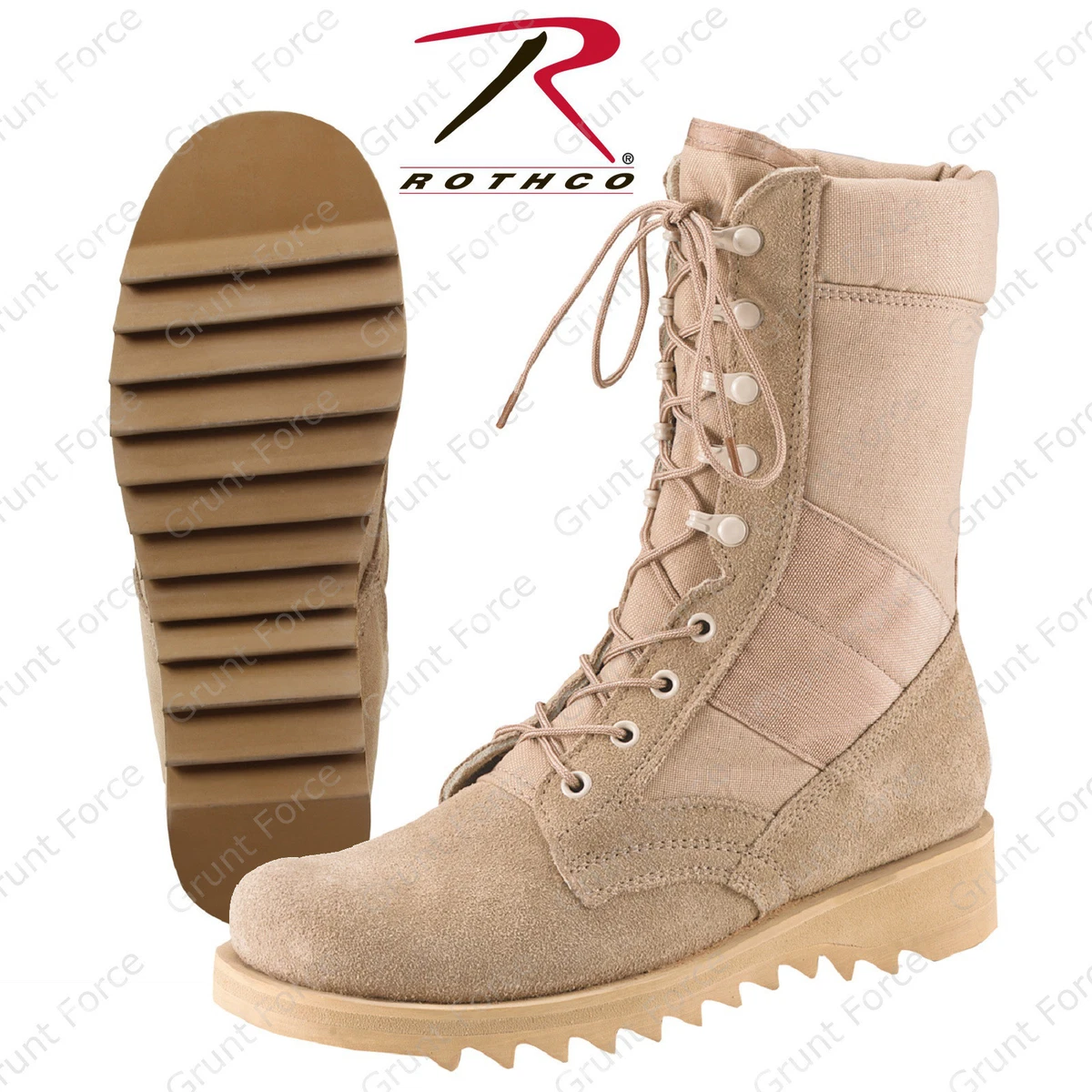 Rothco black ripple shop sole jungle boots