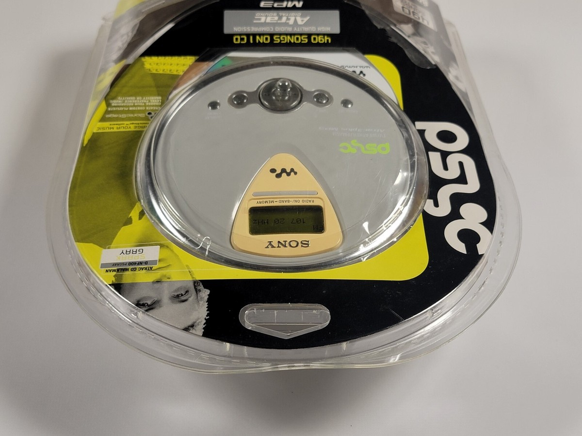 SONY CD Walkman D-NF730 MP3 ATRAC対応 SONY D-NE730 Portable CD Compact Disc Player Tested Japan