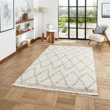 Image of LARGE SOFT SHAGGY RUGS FOR LIVING ROOM BEDROOM KTCHEN HALLWAY RUNNER CARPETS