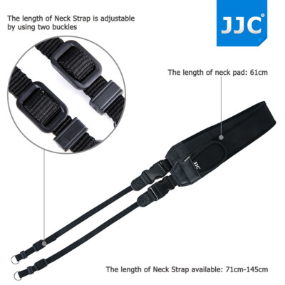 NEOPRENE NECK STRAP SHOULDER ADATTO A CANON EOS R RP 4000D 8000D 800D 80D 77D 5D