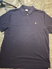 Brooks Brothers  Pima Cotton Pique Polo NAVY - 2XL Golf 100 Cotton Shirt. A6
