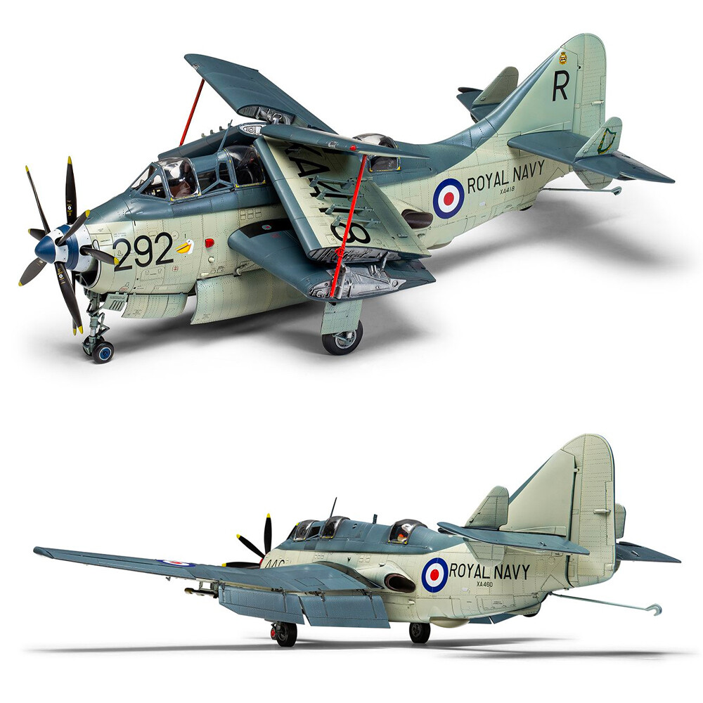 Airfix A11007 Fairey Gannet AS.1/AS.4 1 48 Model Kit for sale  