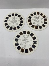 View Master Reels 1002 The Flintstones -Beasts Of Bedrock Lot Of 3 Kids Toy