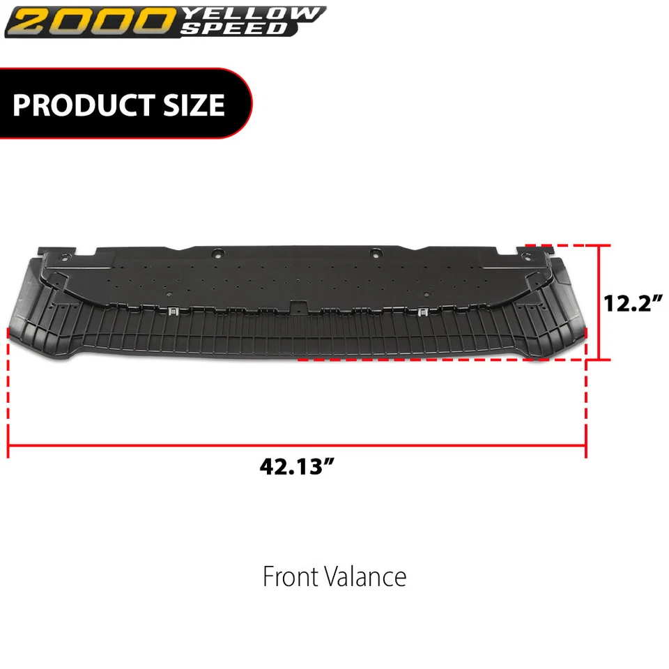 Front Bumper Valance  Fit For 2013-16 Audi A4 Quattro 8K0807611 AU1087100 Foto 3 de 4