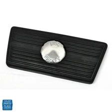 67-72 GM Car Brake Rubber Pedal Pad For Automatic Trans With Disc Brakes - Each