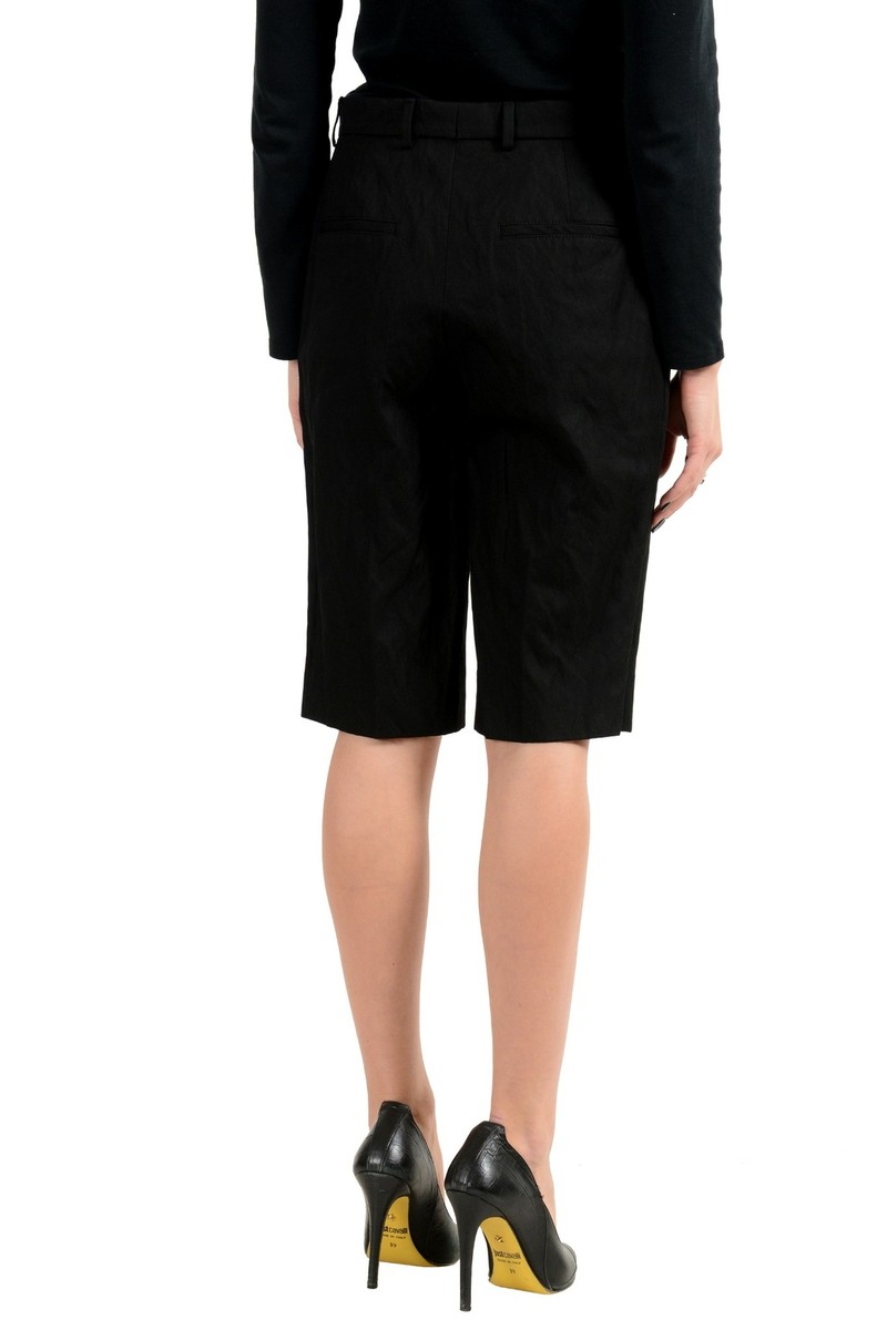 Hugo Boss Women's Black Stretch Casual Shorts US 0 IT 36 | eBay Hugo Boss Women's Black Stretch Casual Shorts US 0 IT 36 | eBay