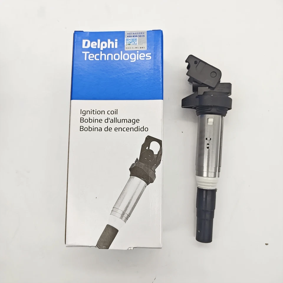 New 4Pcs Delphi Ignition Coils 12138616153 For BMW 328 320 520 528 E46 E90 F30 Foto 3 de 4
