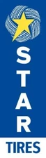 Star Tires Vertical Style New Metal Sign: 6x18" Free Shipping