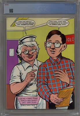 AMERICAN SPLENDOR #13 CGC 9.2 WHITE PAGES HARVEY PEKAR 1988 | eBay