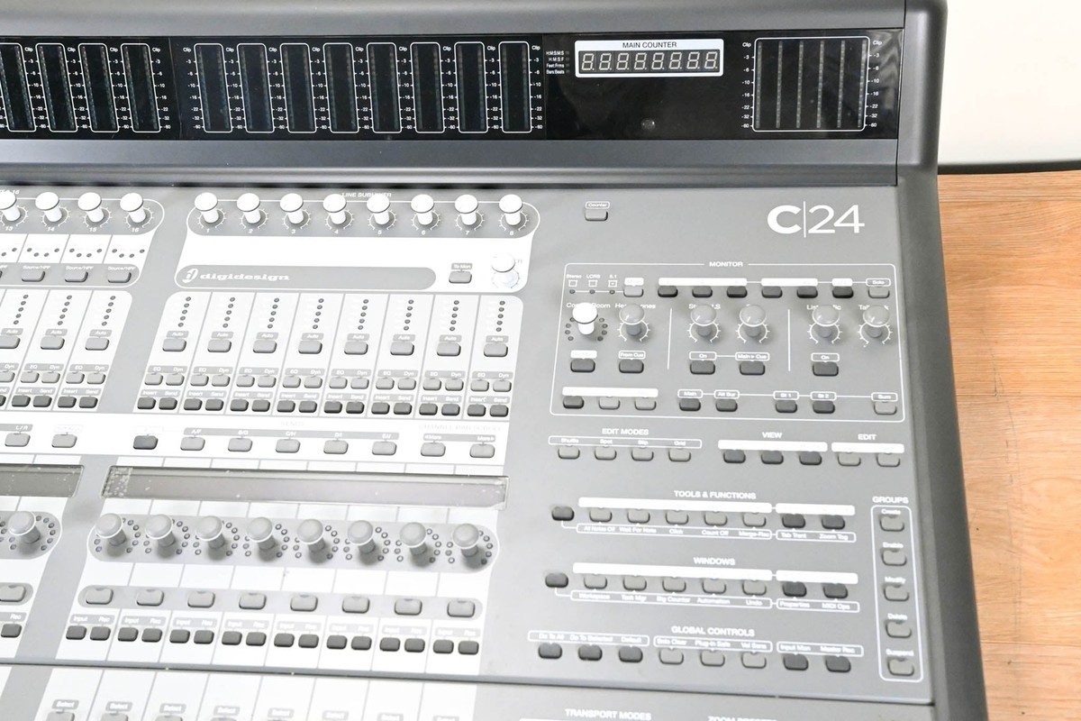 AVID C24 Pro Tools Control Surface (NO POWER SUPPLY) CG01EPX | eBay