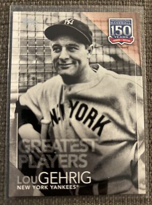 TOPPS ベースボール150周年 LOU GEHRIGカード2019 Lou Gehrig - 2019 Topps 150 Years Of Professional Baseball #150-53