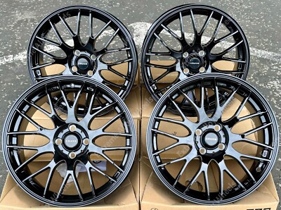 Alufelgen 15 Zoll Motion für Ford Escort XR3 + Fiesta XR2 ST ST Line 4x108 schwarz