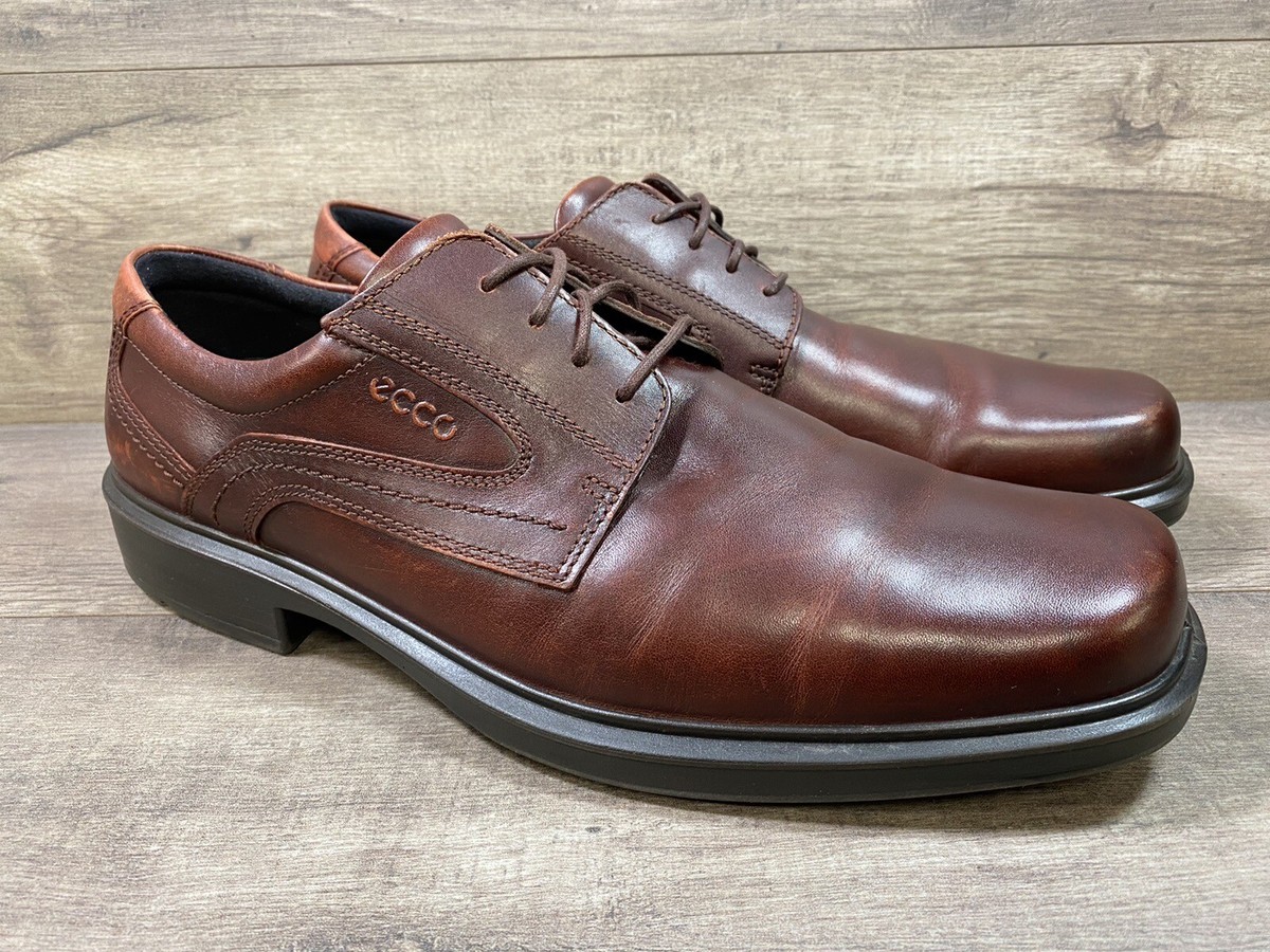 Brown Ecco Helsinki Cap-toe Oxford Men's Ecco Helsinki Bike Toe