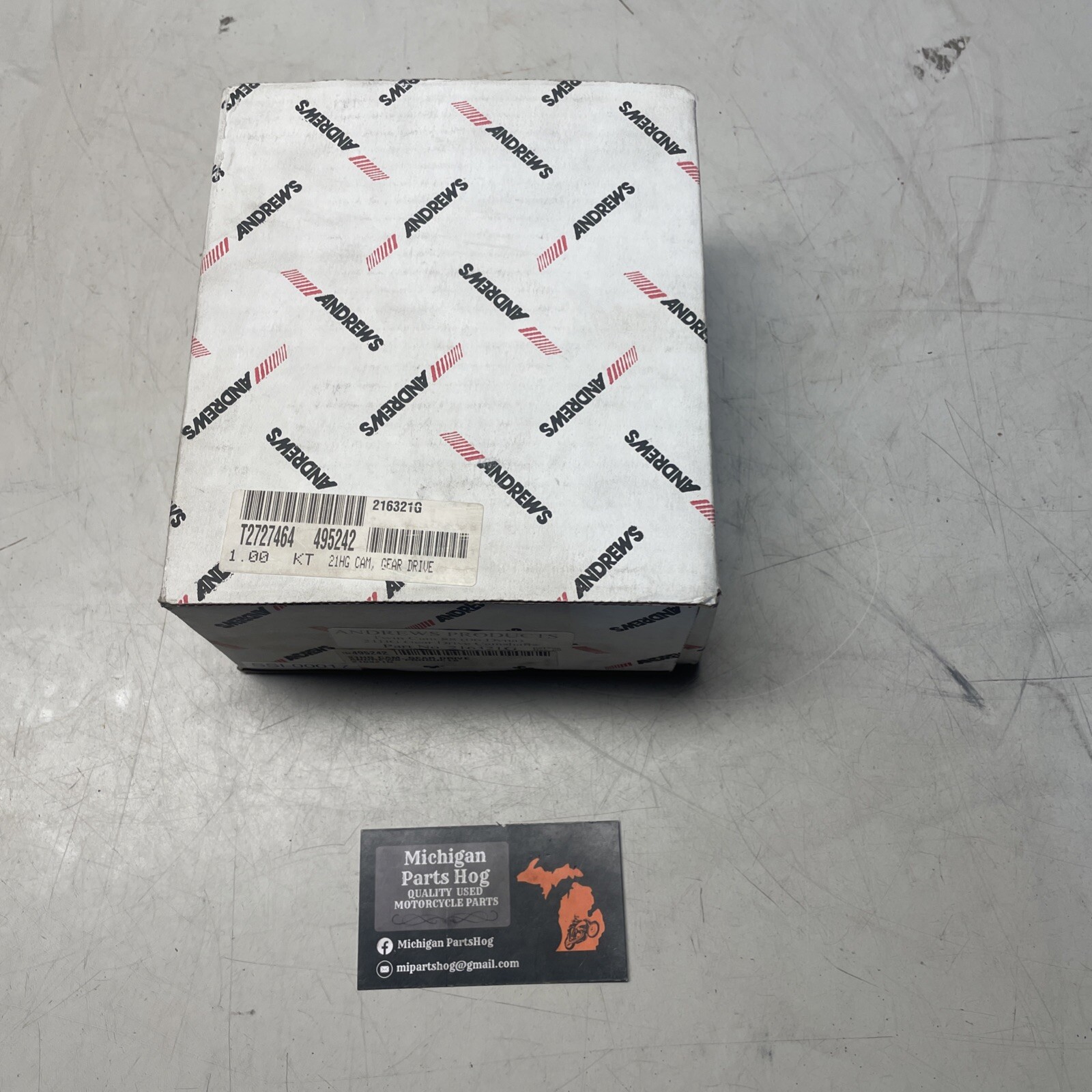 07+ Harley Twin Cam Andrew’s 21HG Gear Drive Camshafts - 216321G Cam