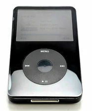 Apple iPod 5th Generation 30GB MP3 Player Black Excellent Refurbished - PERFECT