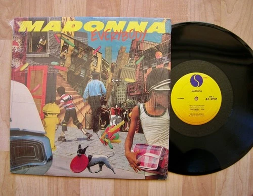 MADONNA everybody Sire 0-29899  orig 1982 SHRINK NM