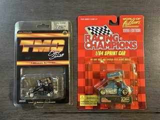 Sammy Swindell World Of Outlaws Sprint Car Racing Die Cast Lot 1:64 USAC Action