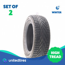 Set Of 2 Used 24560r18 Nokian Hakkapeliitta R2 Suv 109r - 932