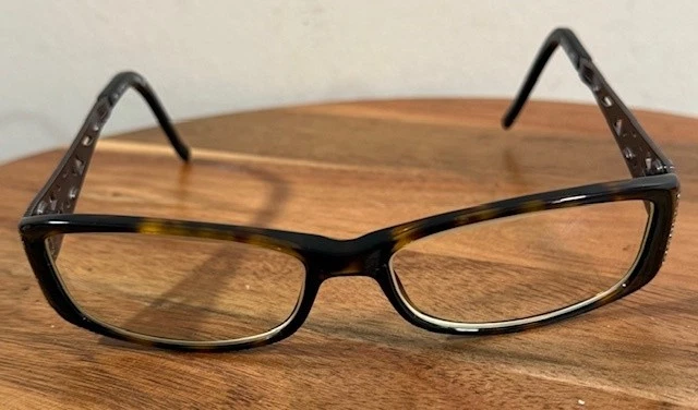 Valentino Gafas Mujer 5613/U ONFQ Marrón Cristal Embellecido Monturas Italia Foto 3 de 4