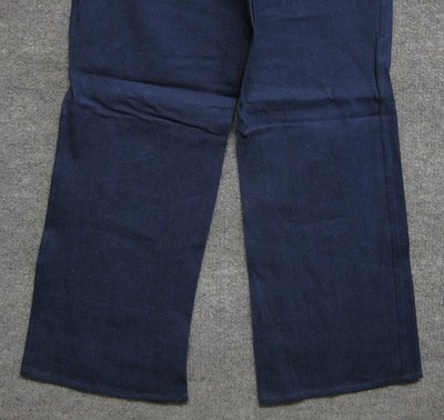 VINTAGE 1950's US NAVY USN DUNGAREES UTILITY TROUSERS DENIM PANTS