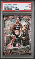 2025 Panini Prizm JEWELL LOYD Snakeskin WNBA #57 Las Vegas Aces PSA 10 Pop 1