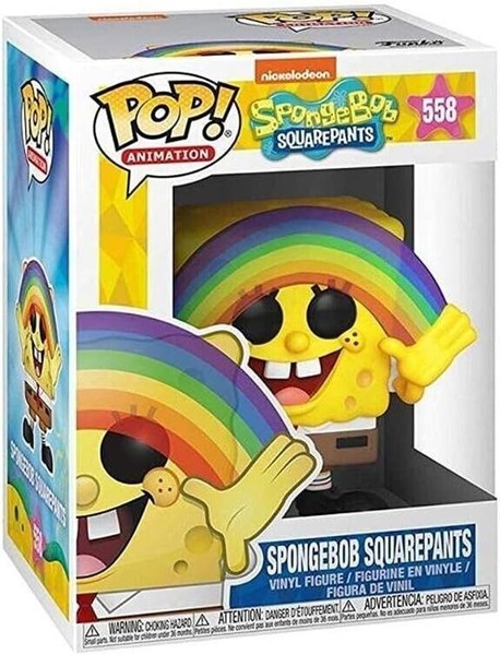 Gadget - Spongebob Squarepants: Funko Pop! Animation - Spongebob Rainbow (Vinyl-image