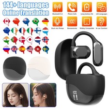Translator Earbuds 144-Languages Real Time Online OffLine Translation Earphones.