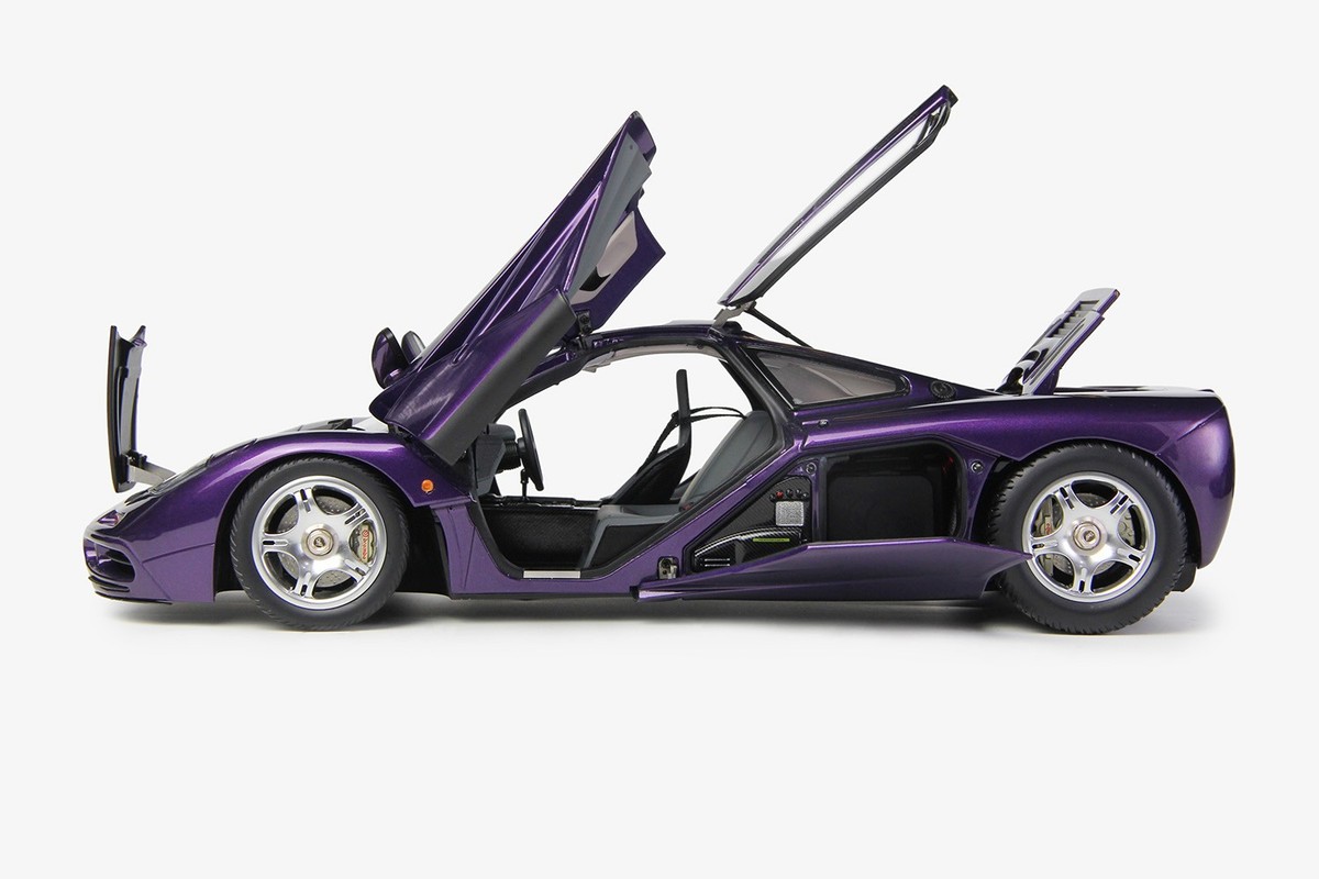 LCD Models 1:18 McLAREN F1 XP5 PURPLE WITH OPENINGS Diecast Model