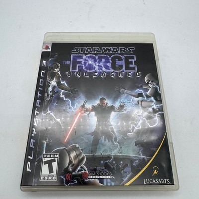 Star Wars The Force Unleashed Sony PlayStation 3 PS3 LucasArts CIB Black Label
