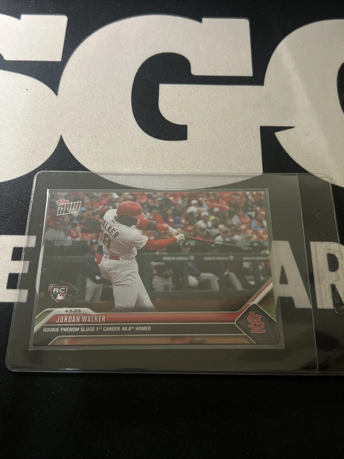 Jordan Walker 2023 MLB Topps Now Rookie Card 54 RC 1st Career HR Cardinals